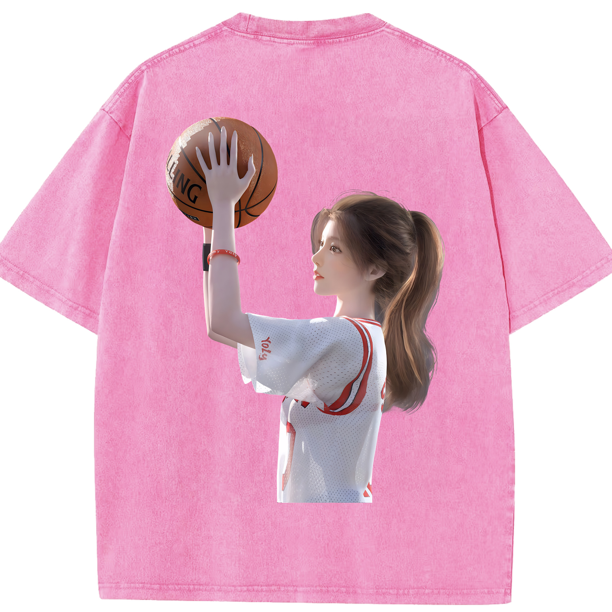（画像用） SLAM DUNK／スラムダンク 綿100% ヴィンテージ風 半袖Tシャツ（背面プリント）